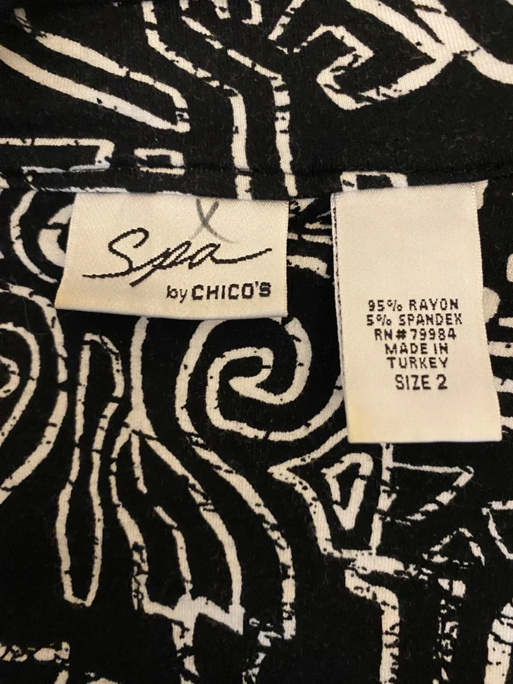 Spa By Chico’s Women’s jacket Size 2 Large